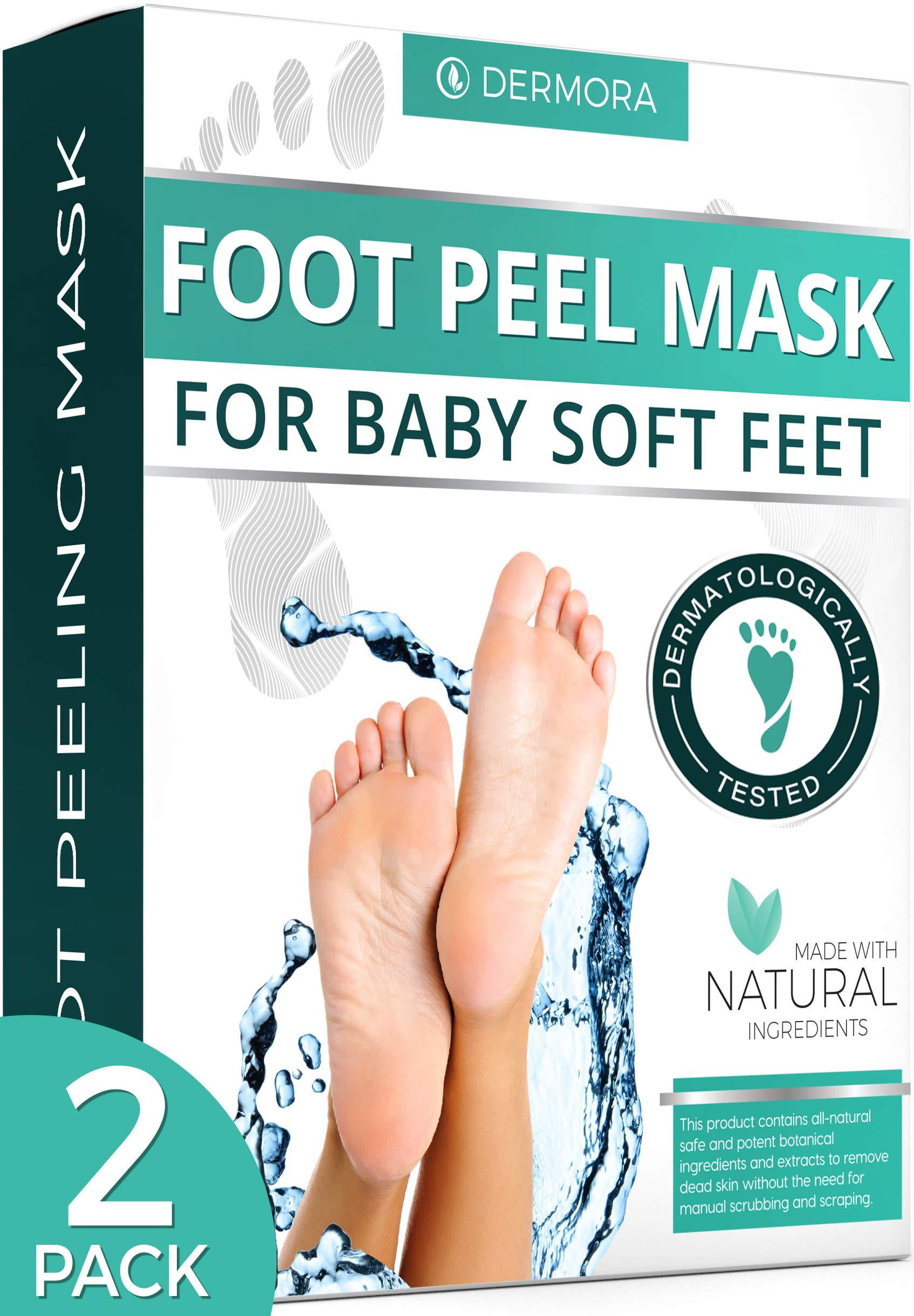 Papaya Extract Foot Peel Mask for Soft, Smooth Feet