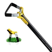 DEROFIT Hoe Garden Tools with Adjustable Long Handle 30-72", Heavy Duty Hula Stirrup Hoe for Gardening,Weeding tool