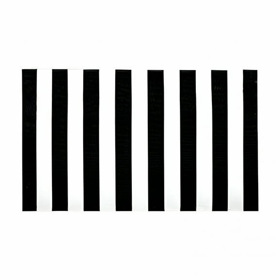 RLESO Black And White Stripe Area Rug 16X 24 Inches Front Door Porch Machine Washable