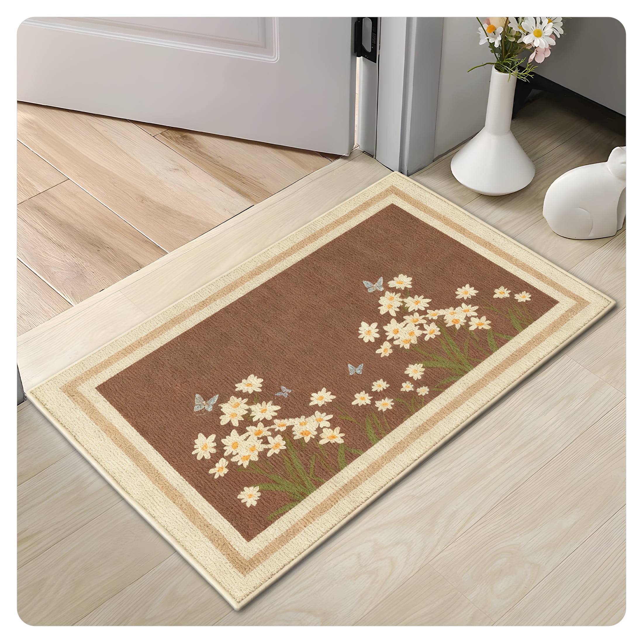 DERONA Cute Rugs,Printing Process Outside Door Mats for Front Door ...