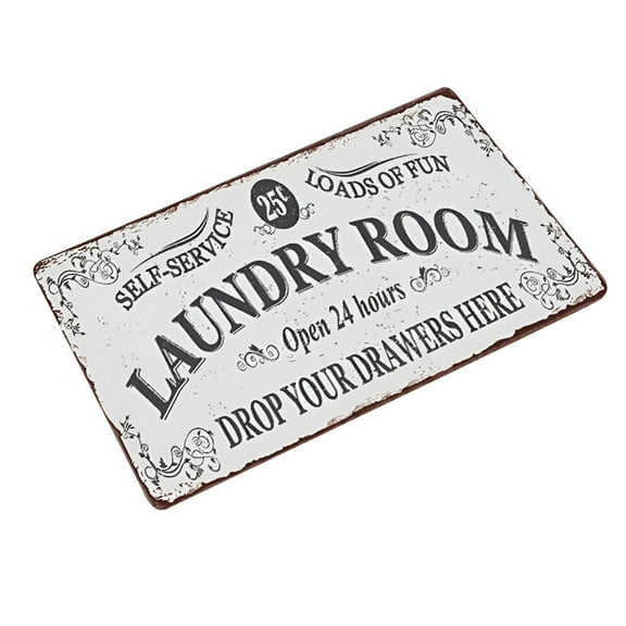 DERONA Laundry Room Runner Rug,15.7"