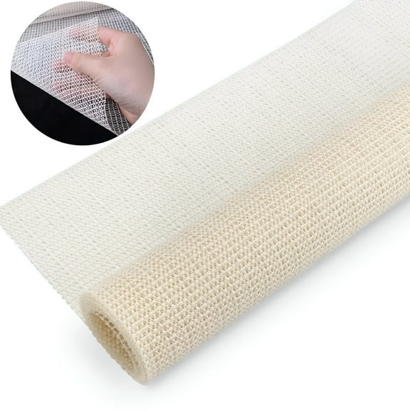 DERONA Non Slip Rugs Pad Gripper Feet Extra Thick Pads for Any Hard Floors Keep Rugs Safe and in Place Under Carpet Anti Skid Mats