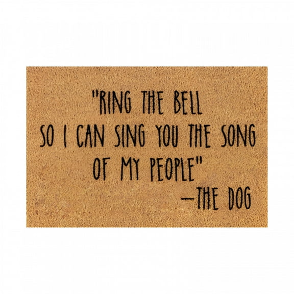 DERONA Rugs for Bedroom Halloween Decorations Indoor Dog Talk Funny And Classic Floor Mat