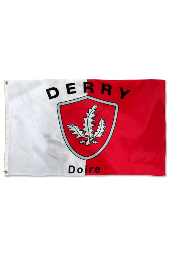 DERRY IRELAND COUNTY Flags Polyester 3x5 FT banner