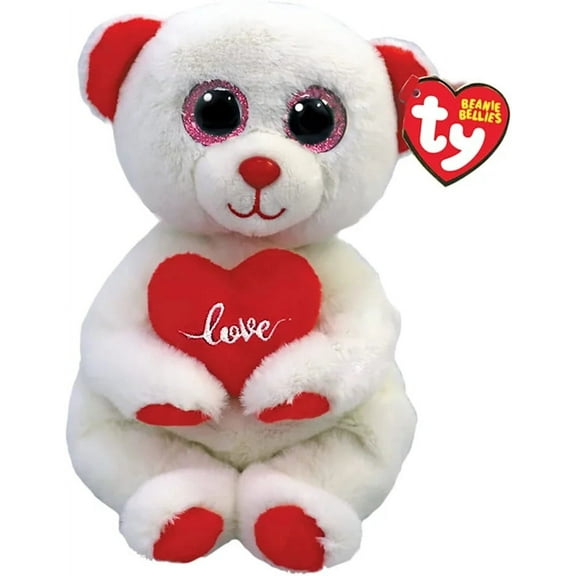 Ty Beanie Bellies - Desi the Teddy Bear  - Stuffed Animal
