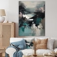 thumbnail image 1 of DESIGN ART Designart "Abstract Delicate Brushstroke Painting Ii" Abstract  Wall Decor 16 in. wide x 32 in. high, 1 of 5