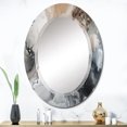 thumbnail image 1 of DESIGN ART Designart "Abstract Marble With Copy Space III" Fractals Modern Wall Mirror 24in.x36in., 1 of 4