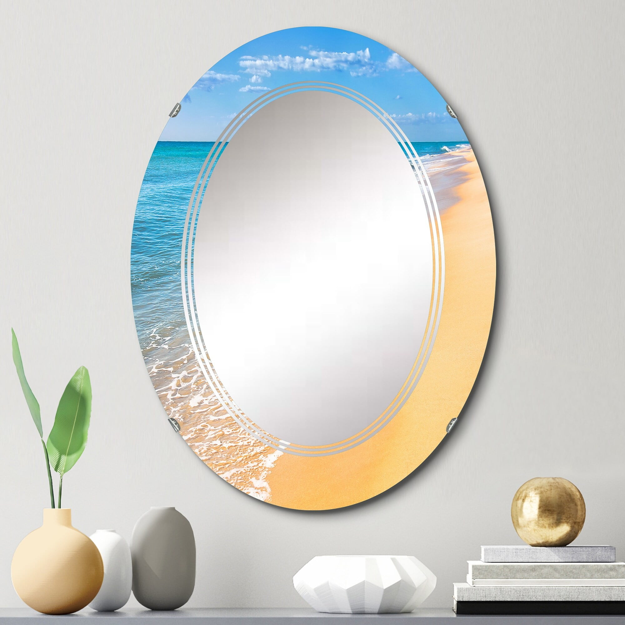 Beach mirror clearance