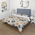 thumbnail image 1 of DESIGN ART Designart "Delicate Magnolia Dreams III" Cottage Bedding Cover Set With 2 Shams King, 1 of 5
