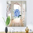thumbnail image 1 of DESIGN ART Designart 'Elementary Botanicals 12' Traditional Mirror - Vanity Printed Mirror 27.5in.x39.5in., 1 of 5
