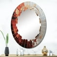 thumbnail image 1 of DESIGN ART Designart "Energetic Spiralscape I" Abstract Spirals Modern Wall Mirror 24in.x36in., 1 of 4