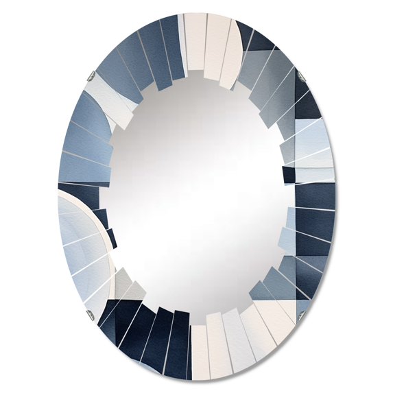 DESIGN ART Designart "Essence Of Simplicity III" Minimalism Modern Wall Mirror 24in.x36in.