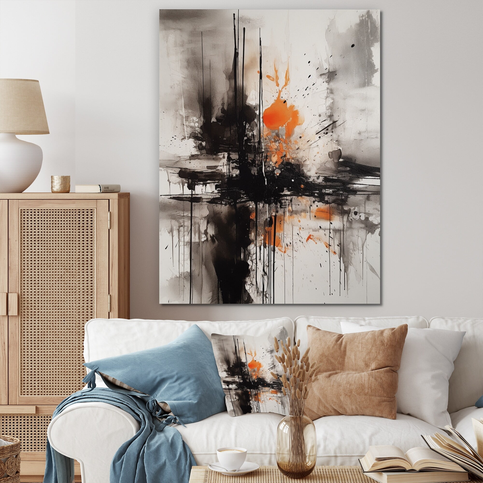 Illustration of Artistic Penthouse Apartment With High-End Finishes And Modern Art And Design And Art And Design And Art And Design