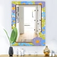 thumbnail image 1 of DESIGN ART Designart 'Garland Sweet 27' Printed Farmhouse Large Mirror 23.7in.x31.5in., 1 of 5