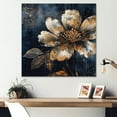 thumbnail image 1 of DESIGN ART Designart "Gold And Blue Daisy Petals" Floral Daisy Canvas Print 36 in. wide x 36 in. high, 1 of 5