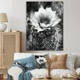 thumbnail image 1 of DESIGN ART Designart "Grey Desert Cactus I" Floral Cactus Canvas Art Print 16 in. wide x 32 in. high, 1 of 5