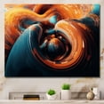 thumbnail image 1 of DESIGN ART Designart "Liquidity In Art Iii" Abstract Liquid Ink Canvas Print 20 in. wide x 12 in. high, 1 of 5