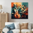 thumbnail image 1 of DESIGN ART Designart "Musical Performance At Club I" Music Canvas Art Print 24 in. wide x 24 in. high, 1 of 5