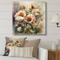 thumbnail image 1 of DESIGN ART Designart "Orange Peonies Blooms Ii" Floral Peony Wall Art Prints 36 in. wide x 36 in. high, 1 of 5