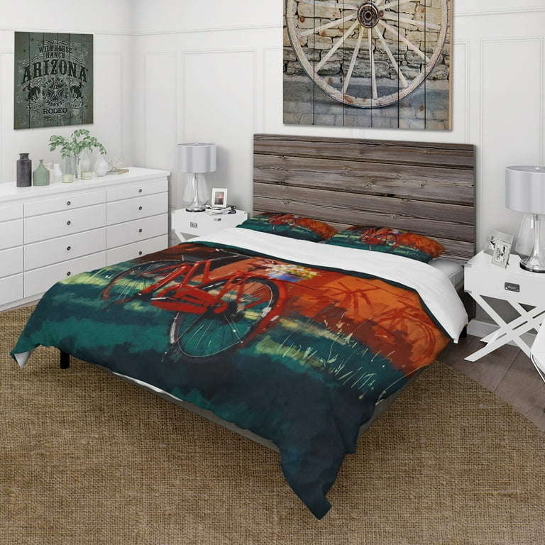 Bicycle duvet cover store