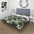 thumbnail image 1 of DESIGN ART Designart "Retro Revival " Modern Bedding Covert Cet With 2 Shams Full - Queen, 1 of 5