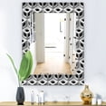 thumbnail image 1 of DESIGN ART Designart 'Scandinavian 6' Mid-Century Mirror - Vanity Printed Mirror 27.6 in. wide x 39.4 in. high, 1 of 4