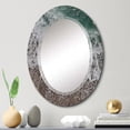 thumbnail image 1 of DESIGN ART Designart 'Sea Waves With Foam Breaking At The Shore' Nautical & Coastal Printed Wall Mirror 20in.x30in., 1 of 5