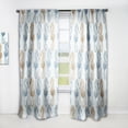 thumbnail image 1 of DESIGN ART Designart 'Sea horse couple in deep sea' Coastal Curtain Single Panel 52 in. wide x 84 in. high - 1 Panel 84 Inches, 1 of 5