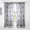 thumbnail image 1 of DESIGN ART Designart 'Summer Colorful Hawaiian Pattern with Tropical Plants' Tropical Curtain Single Panel 52 in. wide x 120 in. high - 1 Panel 120, 1 of 5