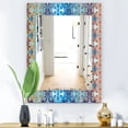 thumbnail image 1 of DESIGN ART Designart 'Underwater' Mid-Century Mirror - Printed Wall Mirror 27.6 in. wide x 39.4 in. high, 1 of 4
