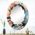 thumbnail image 1 of DESIGN ART Designart "Vinyl Fusion" Music Modern Wall Mirror 24in.x36in., 1 of 4