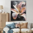 thumbnail image 1 of DESIGN ART Designart "White Graceful Lilies Iv" Floral Lily Canvas Prints 34 in. wide x 44 in. high, 1 of 5