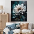 thumbnail image 1 of DESIGN ART Designart "White Lotus Floral Dreams I" Floral Lotus Wall Art Prints 16 in. wide x 32 in. high, 1 of 5