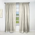 thumbnail image 1 of DESIGN ART Designart 'Zigzag Minimal Striped Design' Scandinavian Curtain Single Panel 52 in. wide x 108 in. high - 1 Panel 108 Inches, 1 of 5