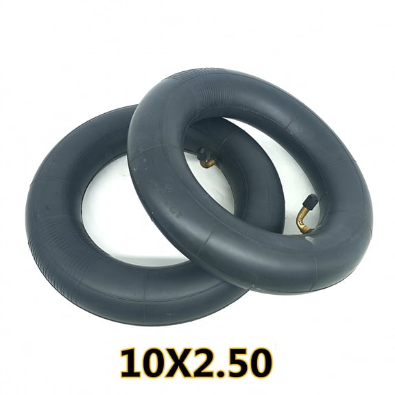 DESIGNICE 10 Inch Electric Scooter Tire Inner Tube 10X2.50 Thickened Rubber Tyres