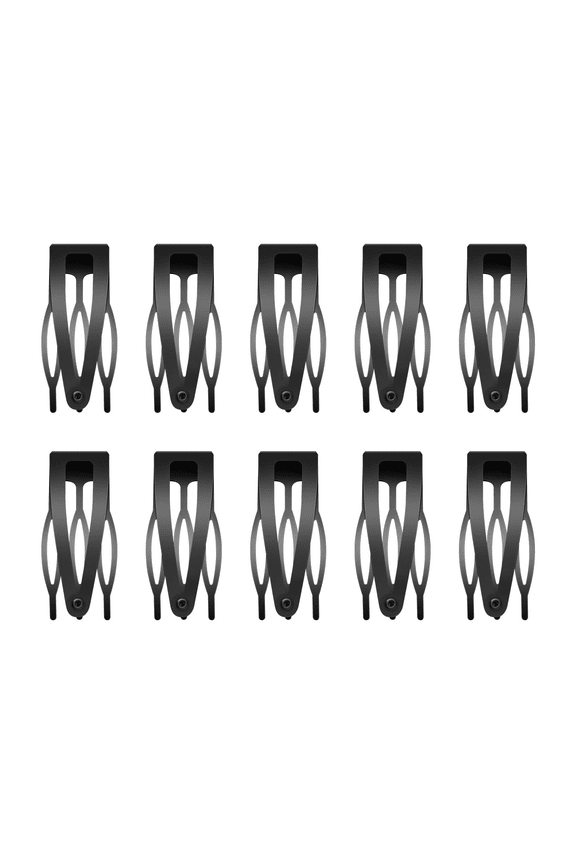 10 Pcs Hair Clips for Styling,Metal Fastener Metal Hair Clips,Hair Winding Tool Snap Hair Clips,5cm