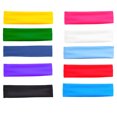 thumbnail image 1 of DESIGNICE 10Pcs Headbands for Women Solid Color Sport Headband Yoga Hair Bands Soft Milk Silk Material Hair Accessories for Women 1.9x7.5in,Group2, 1 of 3