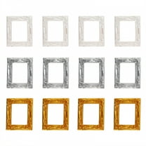 DESIGNICE 12Pcs Vintage Picture Frames,Literary Feel Picture Frames,Style Match Photo Frame,3.15"X3.94"