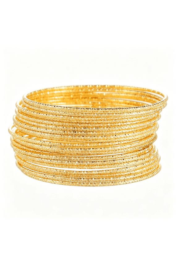 16Pcs Gold Bangle Bracelets for Women-Multi Layer Stackable Textured Bracelets Boho Jewelrys Set Gold Bangles Set