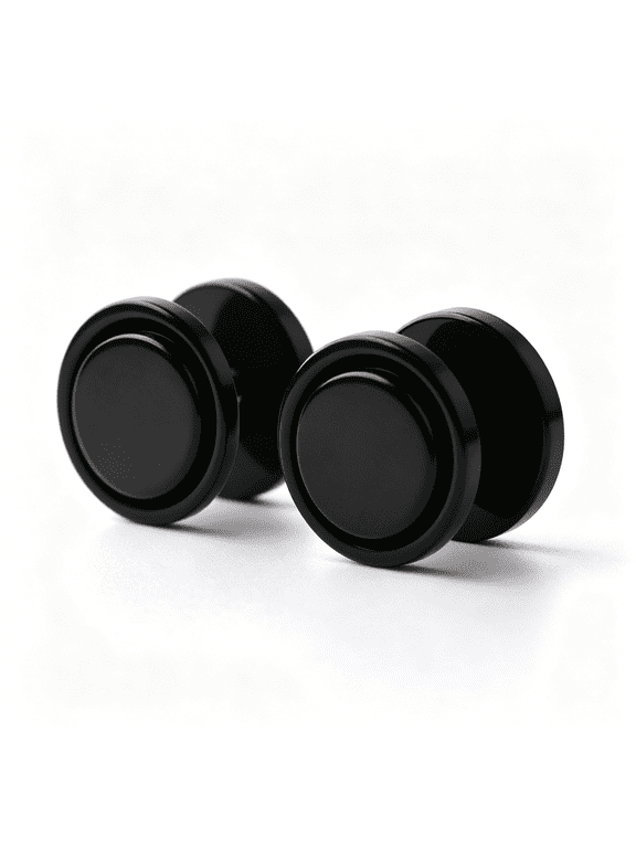 18G Men,Womens 3~14mm Stainless Steel Fake Screw Studs Earrings Tapers Plugs Gauges Illusion Tunnel