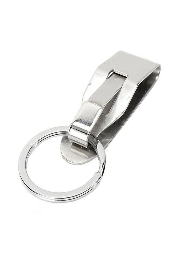1Pcs Stainless Steel Quick Release Keychain Belt Clip Key Ring Snap Holder,Key Clip,Ring Holder Keychain