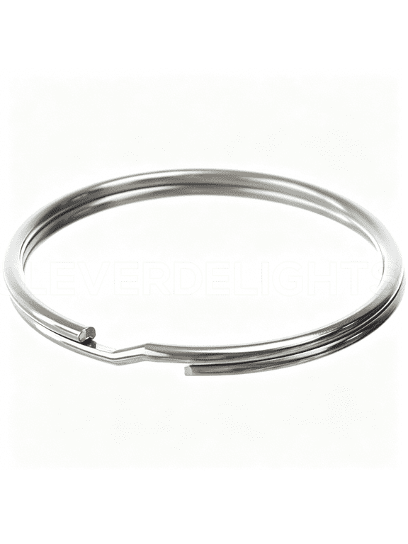 2" Key Rings-10 Pack-Large Split Key Rings-Strong Key Chain Ring Connector-2 Inch