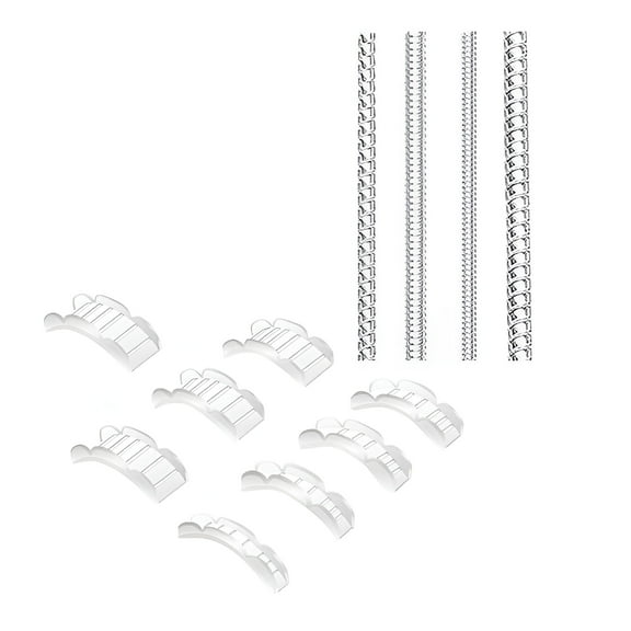 DESIGNICE 2 Styles Invisible Ring Size Adjuster for Loose Rings Ring Guard,Ring Sizer,11 Sizes Fit for Man and Woman Ring