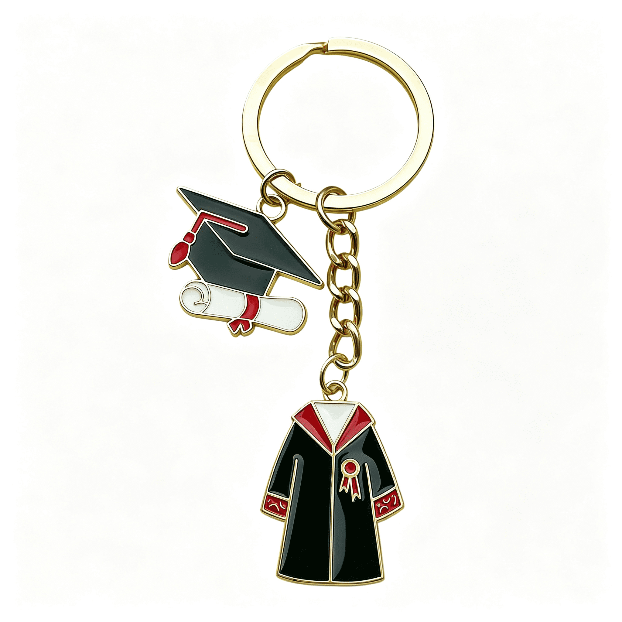 2026 Graduation Keychain-Personalized Senior Gift for High School & College Graduates Commemorative Keychain