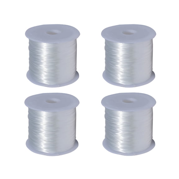 DESIGNICE 2026 New 0.6Mm Elastic String,Stretchy Bracelet String Crystal String Bead Cord for Bracelet,Beading and Jewelry Making 50M