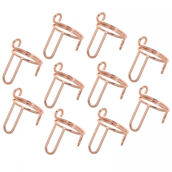 DESIGNICE 2026 New 10 Pcs Wudu Nail Rings Removable Metal Nail Rings Adjustable Fingertip Rings for Women No Glue Nails Jewelry Fingertip Decorations