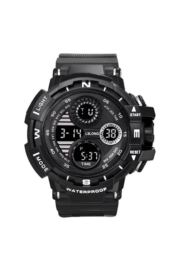 2026 New 10Atm Waterproof Digital Sports Watch - Dive & Swim Watch with Alarm,Stopwatch & Backlight | 2+ Year Battery Life,Adjustable Strap,Waterproof Watch,Dive Watch,Running Watch