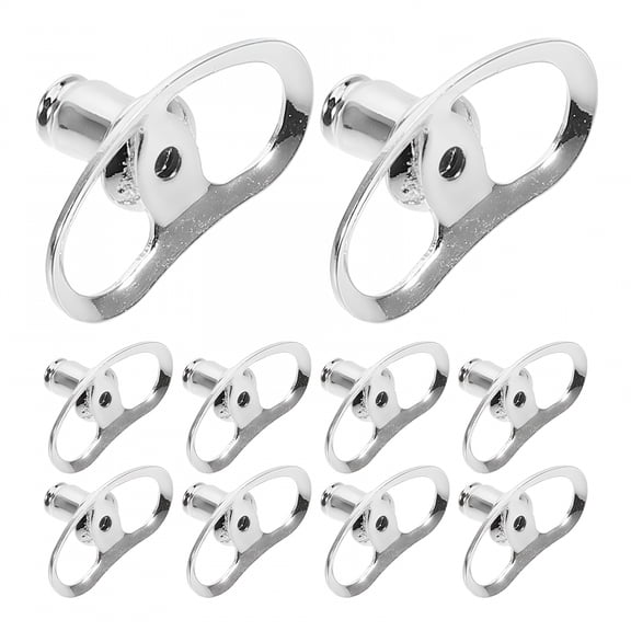 DESIGNICE 2026 New 10Pcs Earring Backs to Prevent Drooping Heavy Earring Support Backs Earring Backings for Droopy Ears Earrings Lifters Backs Earring Lifting Backs