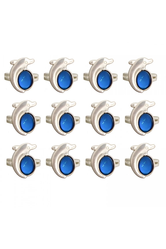 2026 New 12Pcs Adjustable Opening Ring Multifarious Shape Emotion Mood Feeling Ring Color Change Finger Ring