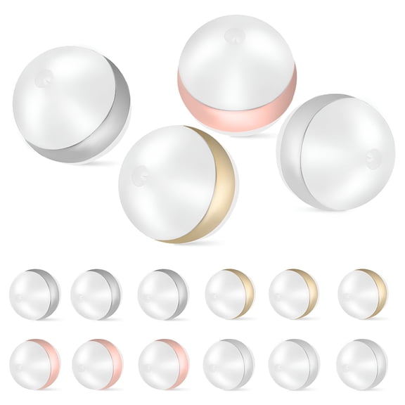 DESIGNICE 2026 New 16Pcs Soft Silicone Earring Backs for Droopy Ears,For Earring Support,Jewelry Repair,Comfort,Preventing Drooping,Preventing Irritation